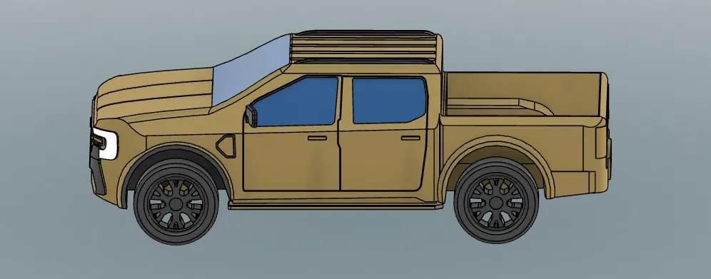 Mô hình Ford Ranger Wildtrak 2023 - Image 6