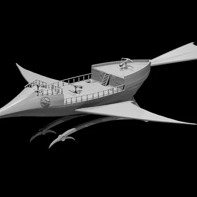 Các Mẫu Thuyền Spelljammer - Cỡ Lớn và Cỡ Nhỏ