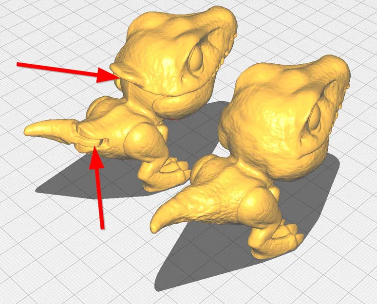 Khủng Long Bạo Chúa T-Rex Nhỏ Dễ Thương - Chi Tiết và Low Poly - Image 3