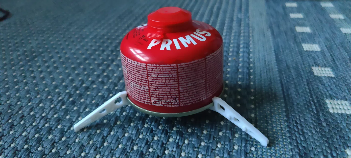 Chân đế cho bình gas bếp cắm trại. Siêu nhẹ 5 gram cho ba cái - Image 1