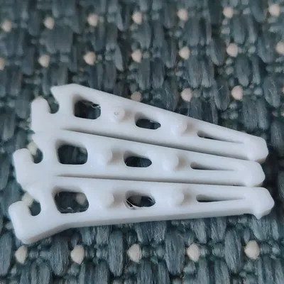 Chân đế cho bình gas bếp cắm trại. Siêu nhẹ 5 gram cho ba cái