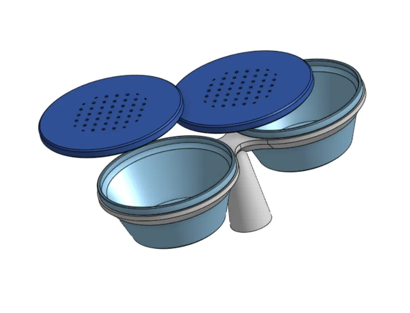 Bộ Hộp Đựng Mồi Câu Cá và Giá Đỡ - Image 1