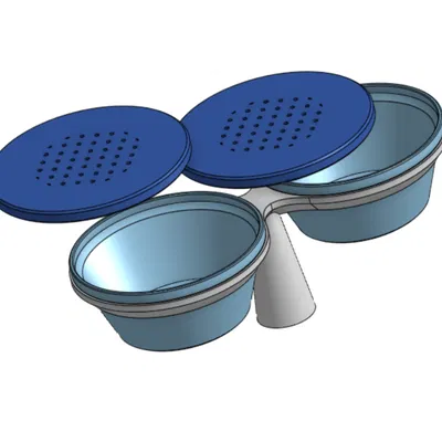 Bộ Hộp Đựng Mồi Câu Cá và Giá Đỡ