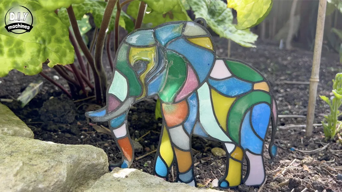 Tạo Cửa Sổ Kính Màu, Bookmark, Biển Hiệu Resin Tuyệt Đẹp - Image 2