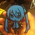Móc khóa Hatsune Miku in 2 màu (đổi màu) - Thumbnail 1