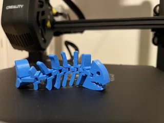 Cá Khung Xương Khớp Nối Linh Hoạt (Articulated Skeleton Flexi Fish) - Image 2