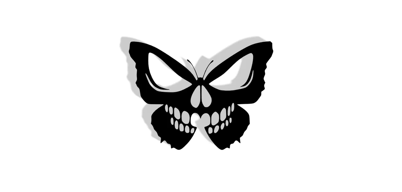 Bướm Đầu Lâu "Skull Butterfly" - Image 1