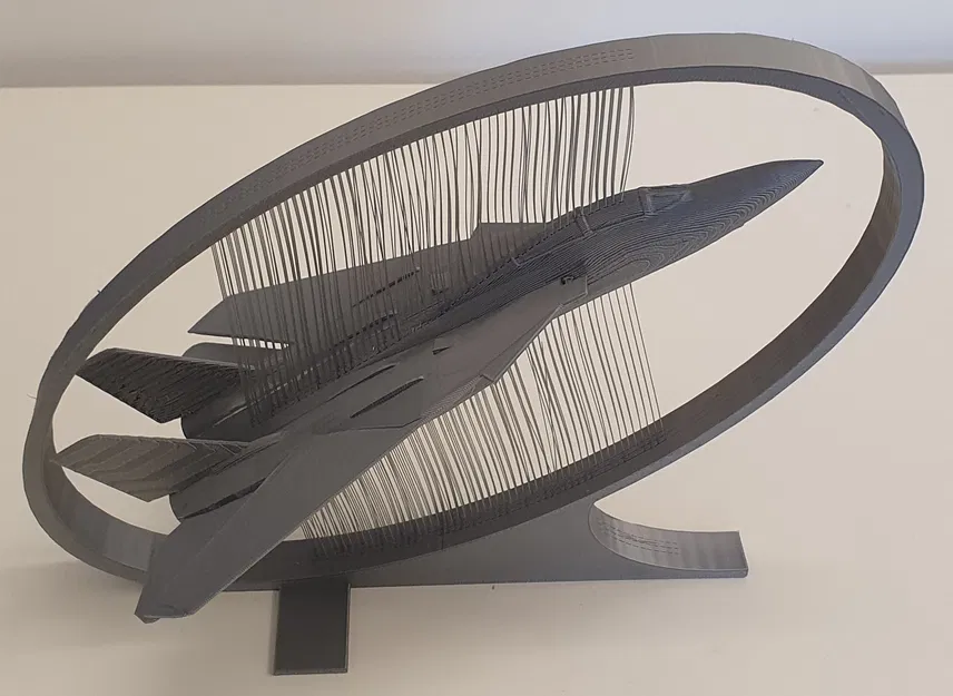 Mô hình String Art Grumman F-14 Tomcat Mặt Bên - Image 1