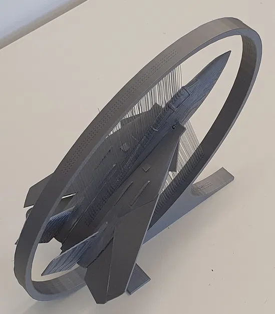 Mô hình String Art Grumman F-14 Tomcat Mặt Bên - Image 4