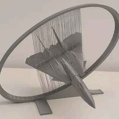 Mô hình nghệ thuật dây máy bay Grumman F-14 Tomcat