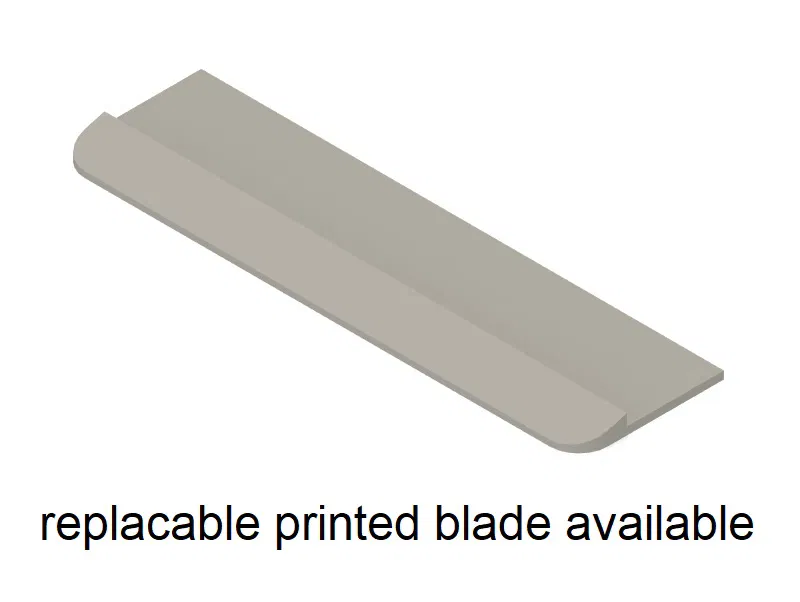 Dụng cụ cạo lưỡi dao bằng thẻ tín dụng bền chắc - Image 4