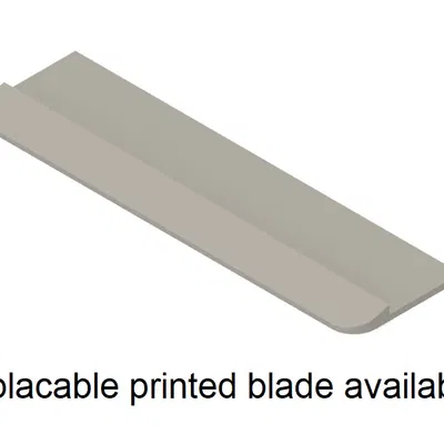 Dụng cụ cạo lưỡi dao bằng thẻ tín dụng bền chắc