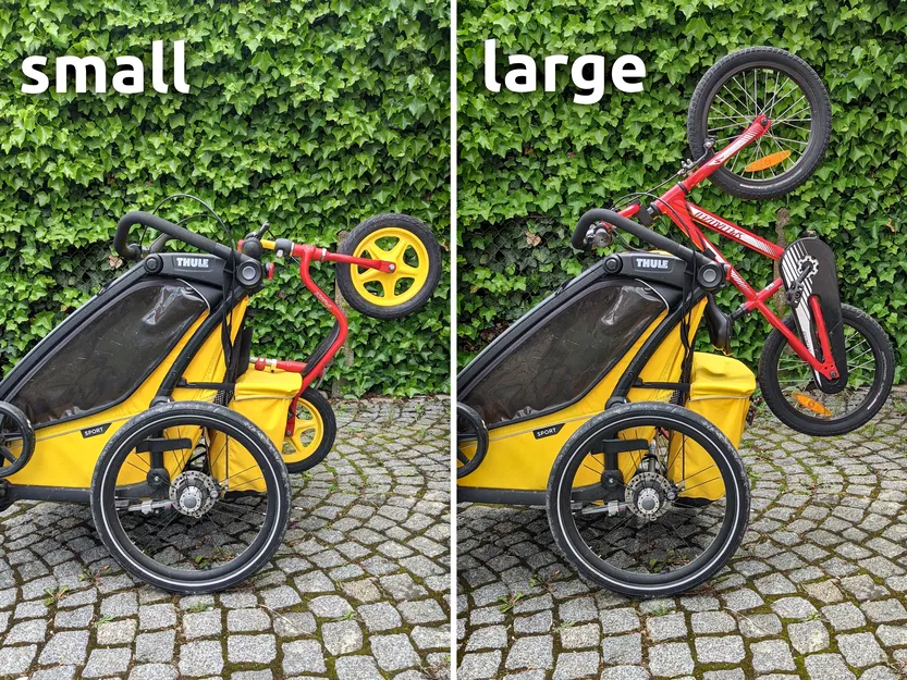 Pát Gắn Xe Đạp Lên Xe Kéo Thule Chariot - Image 1