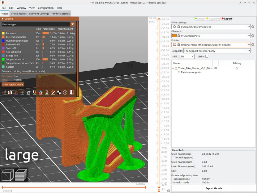 Pát Gắn Xe Đạp Lên Xe Kéo Thule Chariot - Image 6