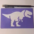 Thẻ Stencil Khủng Long XL - Thumbnail 2
