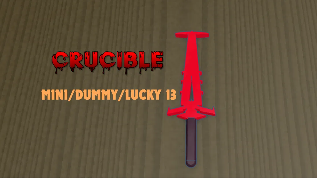 Mini/Lucky/Dummy 13 Crucible (Kiếm Doom) - Image 1