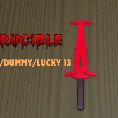 Mini/Lucky/Dummy 13 Crucible (Kiếm Doom)