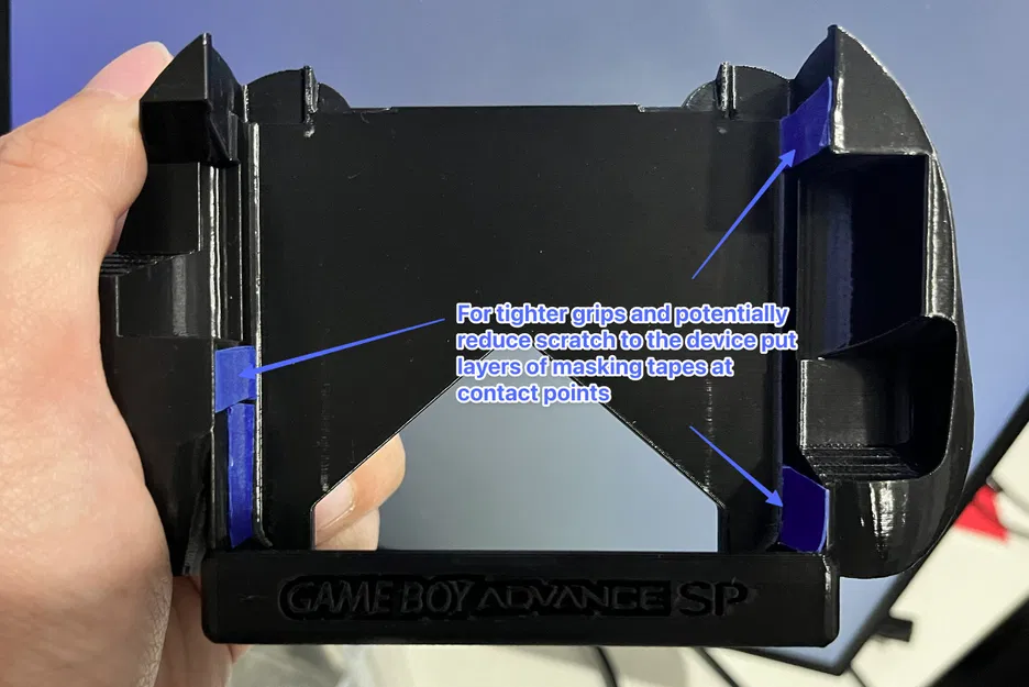 Vỏ Tay Cầm & Đứng Thoải Mái cho Anbernic RG35XXSP - Image 5