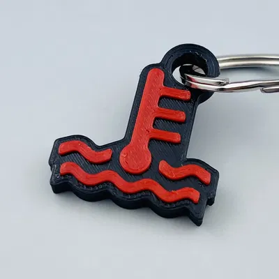 Móc Khóa Đèn Báo Nhiệt Độ Động Cơ