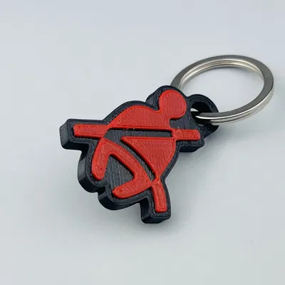 Móc Khóa Đèn Cảnh Báo Dây An Toàn