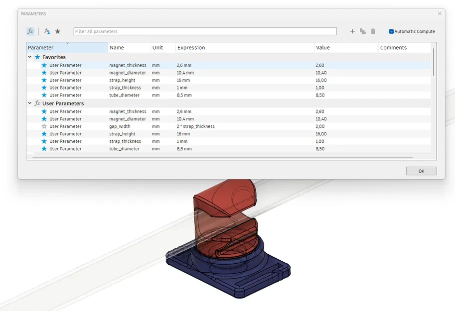 Kẹp ống Camelbak có nam châm - Image 7