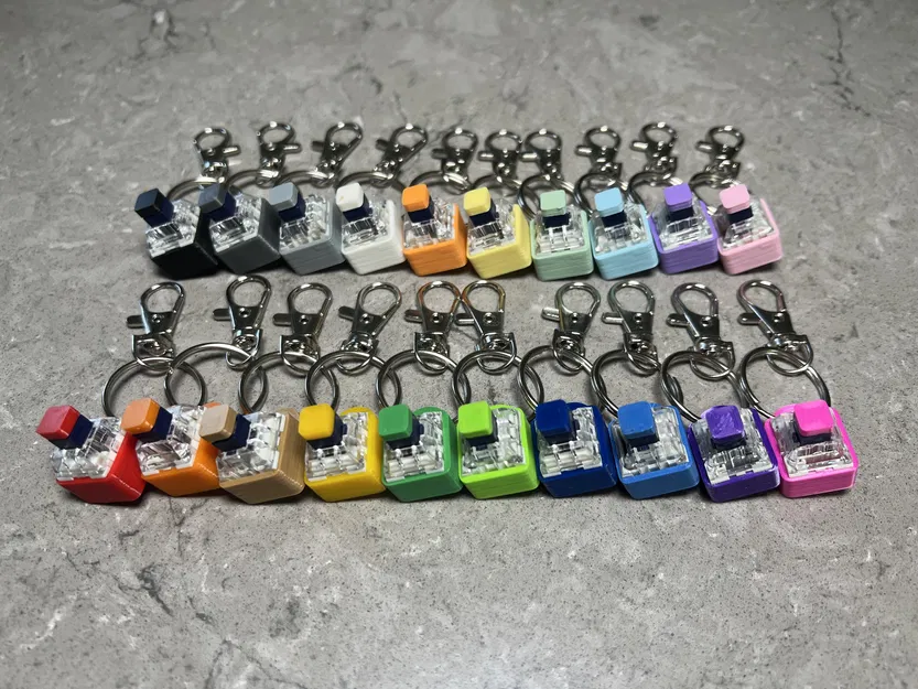 Mini Key Fidget - Tương Thích Cherry MX - Có Thêm Móc Khóa - Image 1