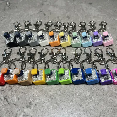 Mini Key Fidget - Tương Thích Cherry MX - Có Thêm Móc Khóa