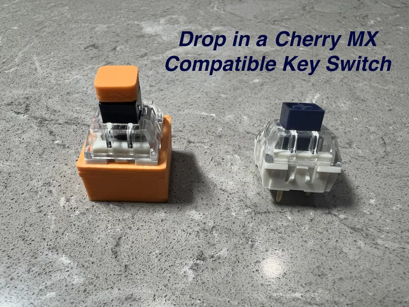 Mini Key Fidget - Tương Thích Cherry MX - Có Thêm Móc Khóa - Image 4