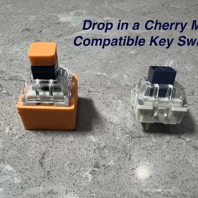 Mini Key Fidget - Tương Thích Cherry MX - Có Thêm Móc Khóa