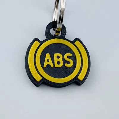 Móc Khóa Đèn Cảnh Báo ABS