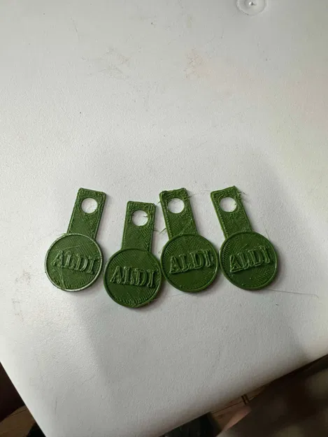 Chốt Cắm Đồng Xu Xe Đẩy Hàng ALDI - Image 1