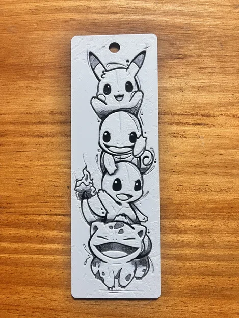 Bookmark Pokemon Hueforge - Image 1