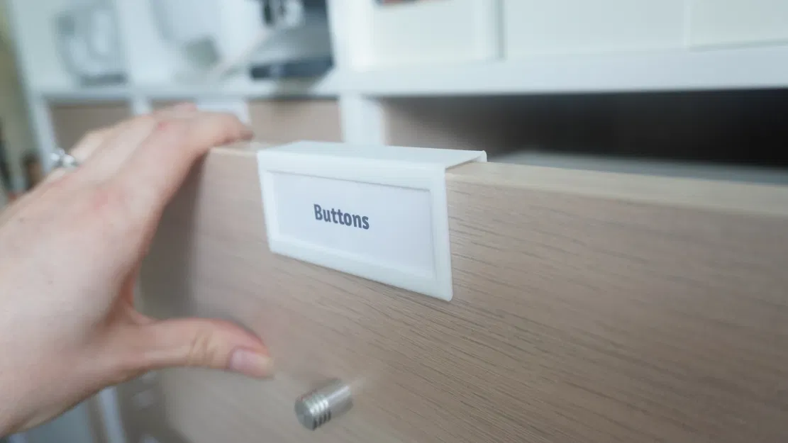 Nhãn Ngăn Kéo Có Thể Tháo Rời - Image 1