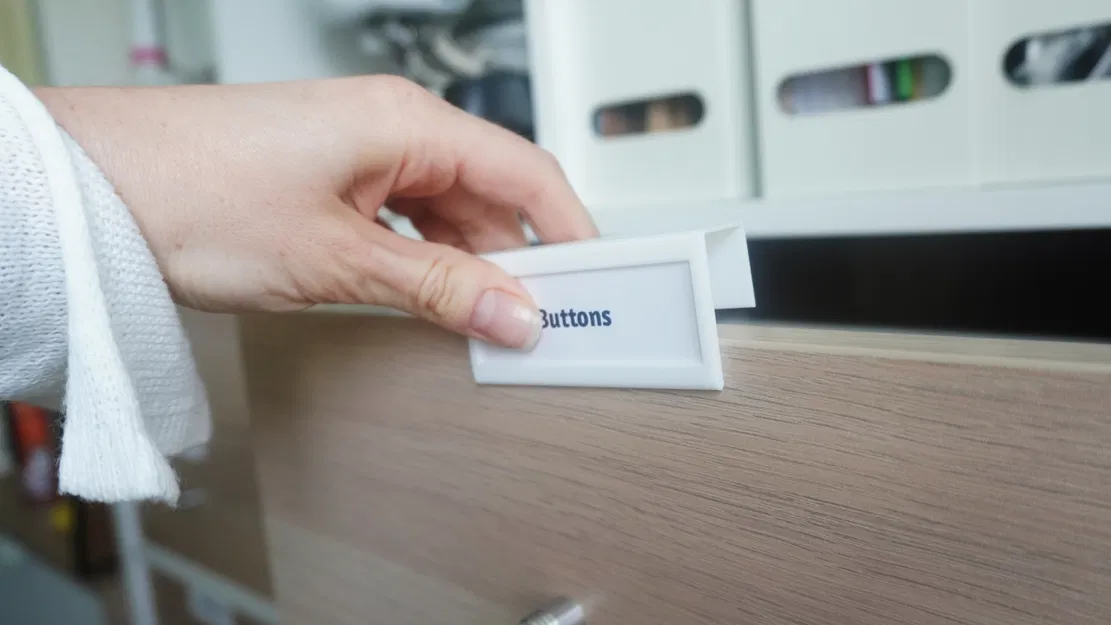 Nhãn Ngăn Kéo Có Thể Tháo Rời - Image 3