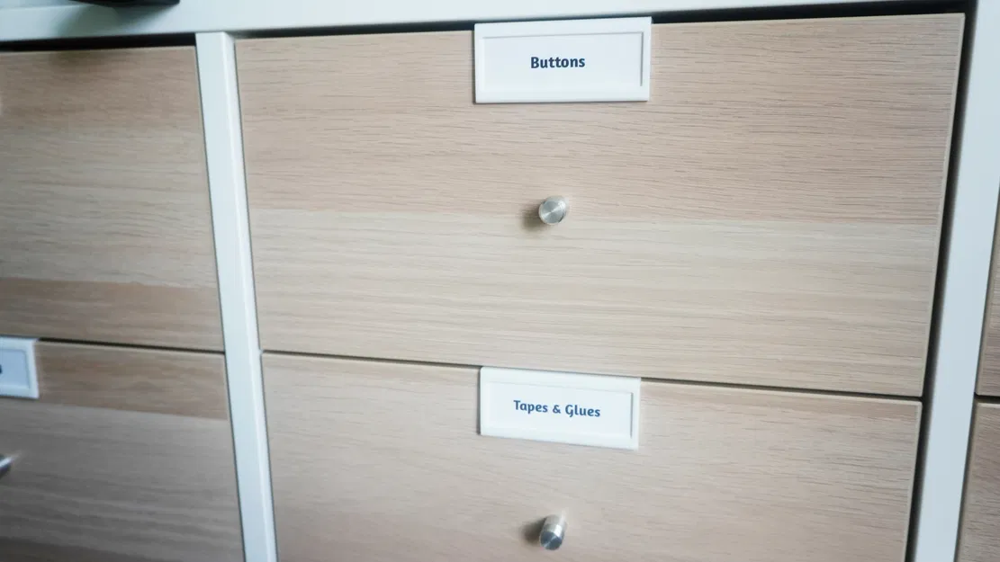 Nhãn Ngăn Kéo Có Thể Tháo Rời - Image 5