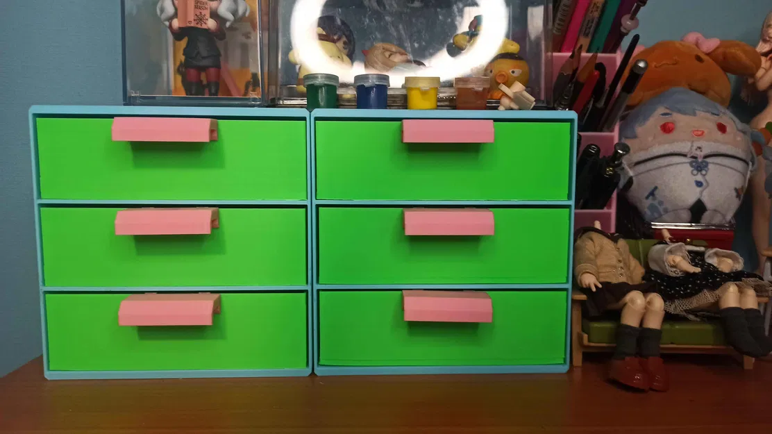 Hệ thống ngăn kéo Gridfinity Module 4x3 - Image 1