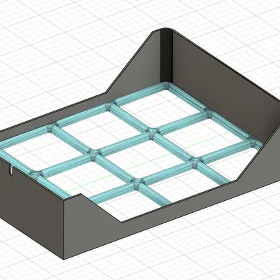 Hệ thống ngăn kéo Gridfinity Module 4x3