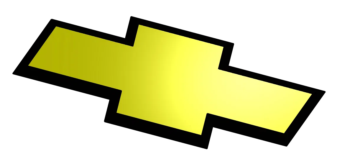 Huy hiệu Chevy 2 mảnh - Image 3