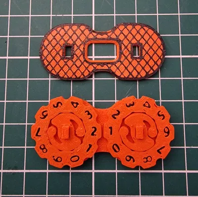 Đồng Hồ Đếm Máu "Flat Life Counter"