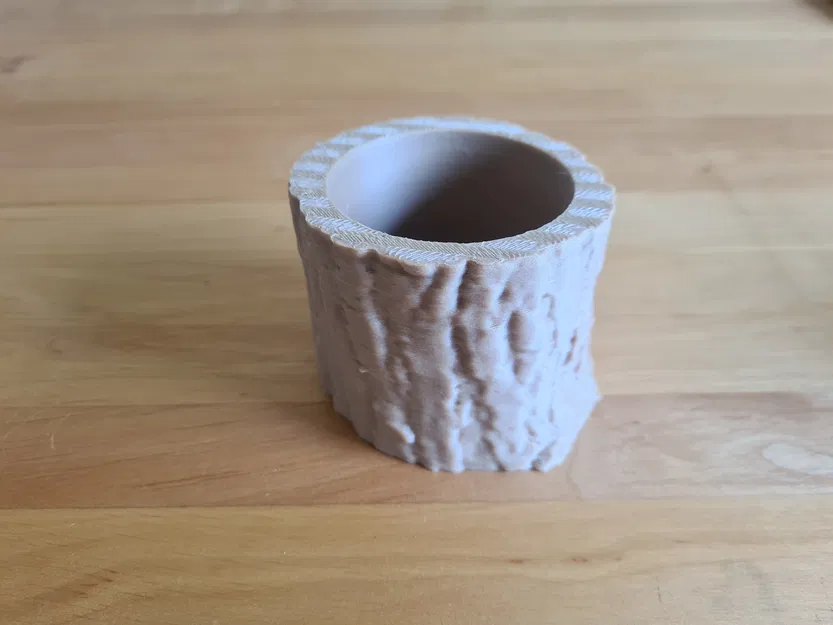 Chậu Hoa/Chậu Trồng Cây Hình Khúc Gỗ - Image 3