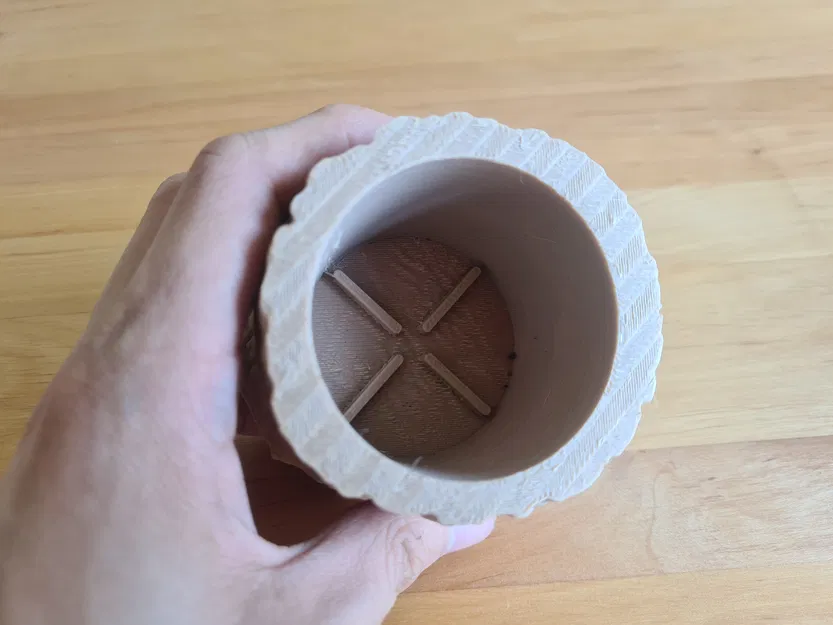 Chậu Hoa/Chậu Trồng Cây Hình Khúc Gỗ - Image 4