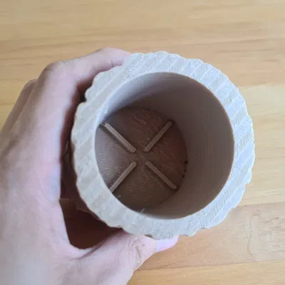 Chậu Hoa/Chậu Trồng Cây Hình Khúc Gỗ