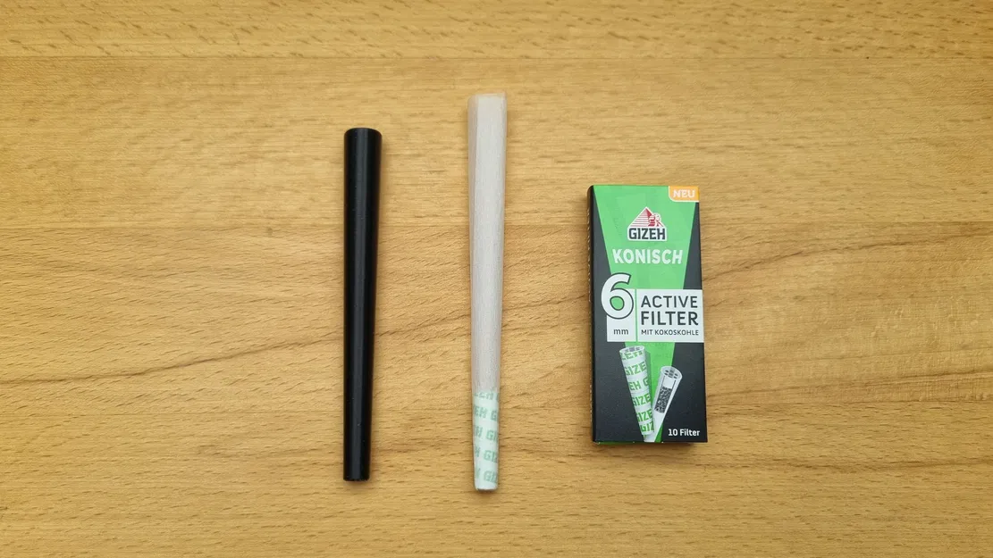 Khớp Nón - Lọc Hoạt Tính Gizeh 6mm Konisch - Image 1