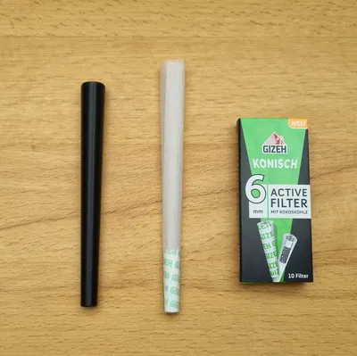 Khớp Nón - Lọc Hoạt Tính Gizeh 6mm Konisch