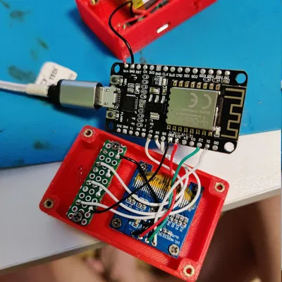 Vỏ cho Esp 8266 deauther (có màn hình oled)