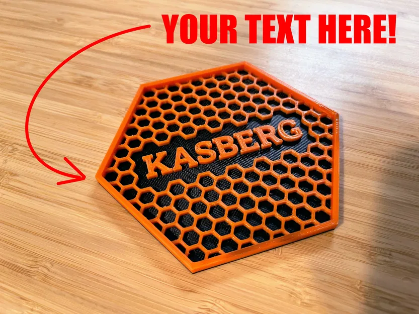 Đế Lót Ly Hình Lục Giác Tùy Chỉnh - Image 1