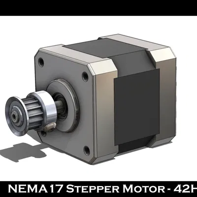 Động Cơ Bước NEMA17 - 42HB34F08AB Cho Máy In 3D