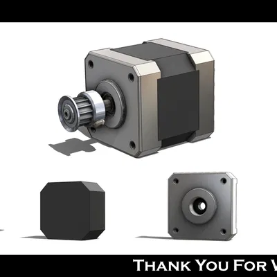 Động Cơ Bước NEMA17 - 42HB34F08AB Cho Máy In 3D