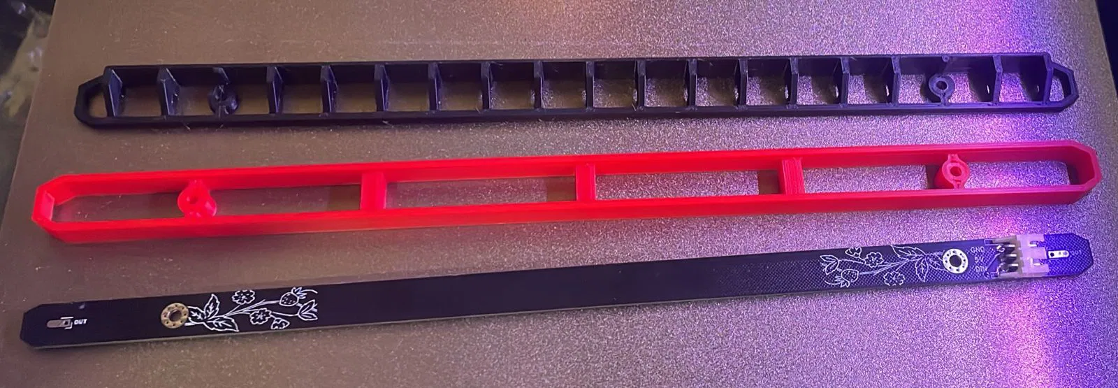 Giá đỡ Đèn LED Siboor hoặc Dây đèn LED WS2812B 74 IP30 - Image 2