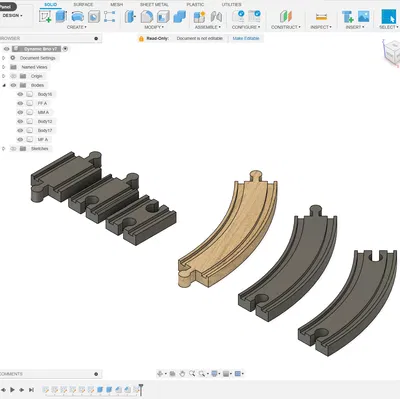 Đường Ray Tàu Hỏa Brio Theo Tham Số
